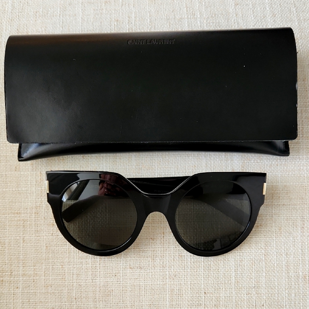 Saint Laurent Sunglasses With Case ** Authentic